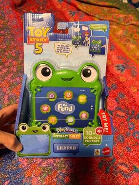 Disney and Pixar Toy Story 5 Interactables LilyPad Movie Phrases and Cross Talk